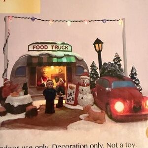 Crosslight Holiday Christmas Village Food Truck Camper New